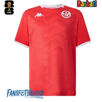 Tunisia Tricou Fotbal Replică Mondial 2026 Barbati Acasa